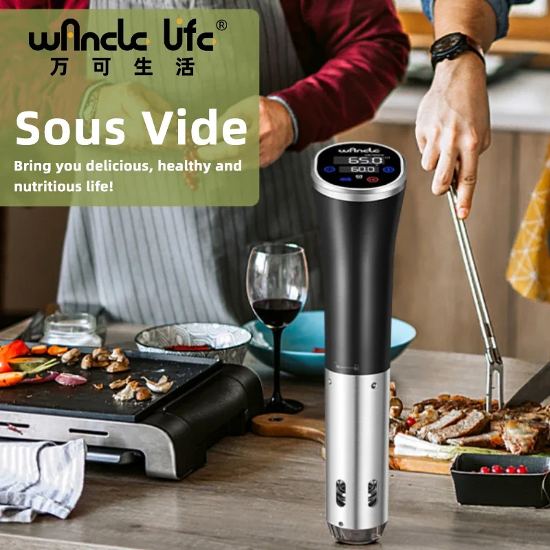 220V Wancle Sous Vide Cooker Germany Commercial Home Use Slow Cooker for Steak Pet Food AI view 3
