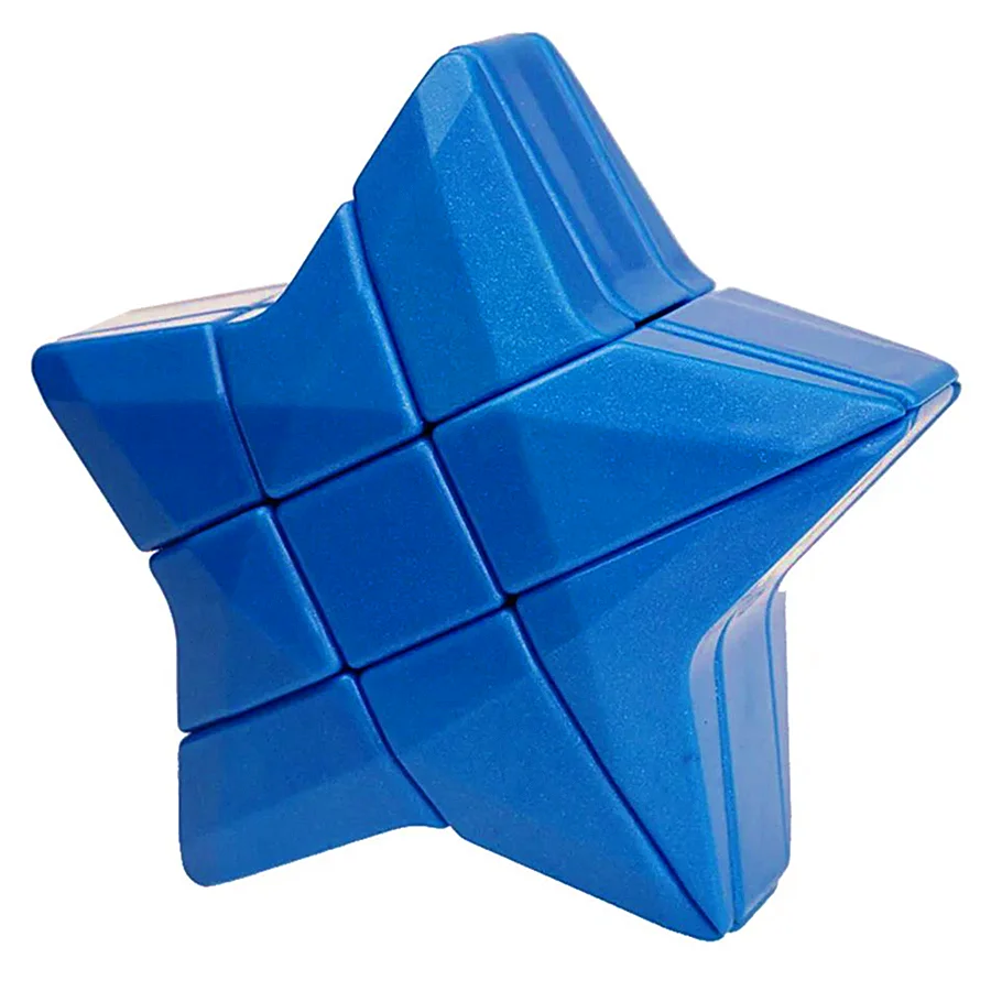 Star Shaped Magic Cubes 3x3x3 Blue/Red Alien Cubo Magico Educational Puzzle Toys Magic Cube For Kids Children Birthday Gifts