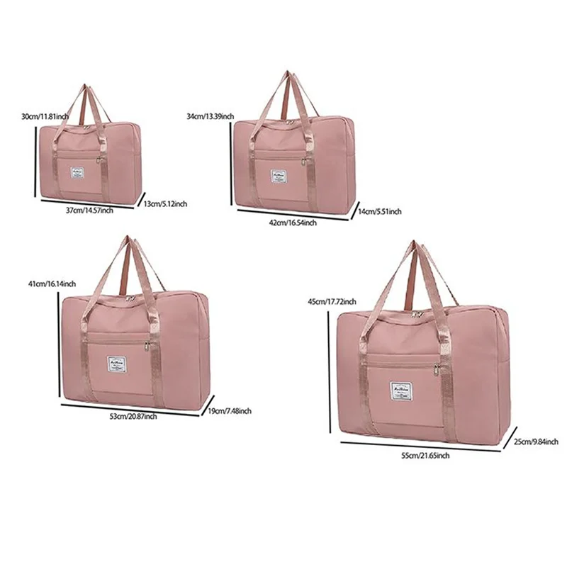 1pc faltbare Reise große Kapazität Aufbewahrung tasche Reiß verschluss tragbare Sporttasche vielseitige Turnhalle Handtasche Gepäck tasche Trage tasche s/m/l/xl – Detail 2