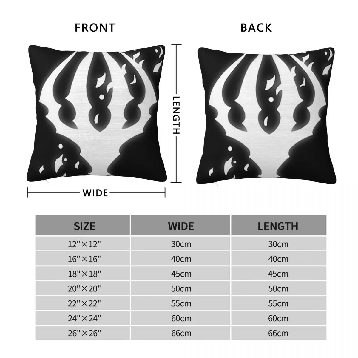 Hollow Knight King's Brand Square Pillowcase Pillow Cover Polyester Cushion Zip Decorative Comfort Throw Pillow for Home Bedroom