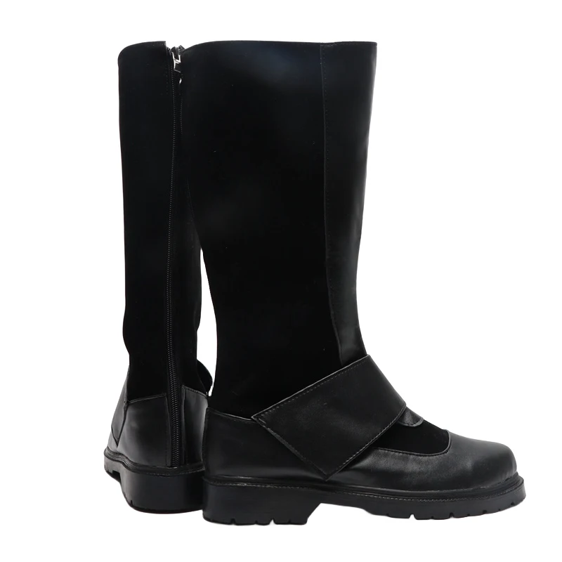 Superheld Bat Bruce Wayne Cosplay Schoenen Laarzen Battle Outfit Man Volwassen Zwarte Schoenen Halloween Custom Made