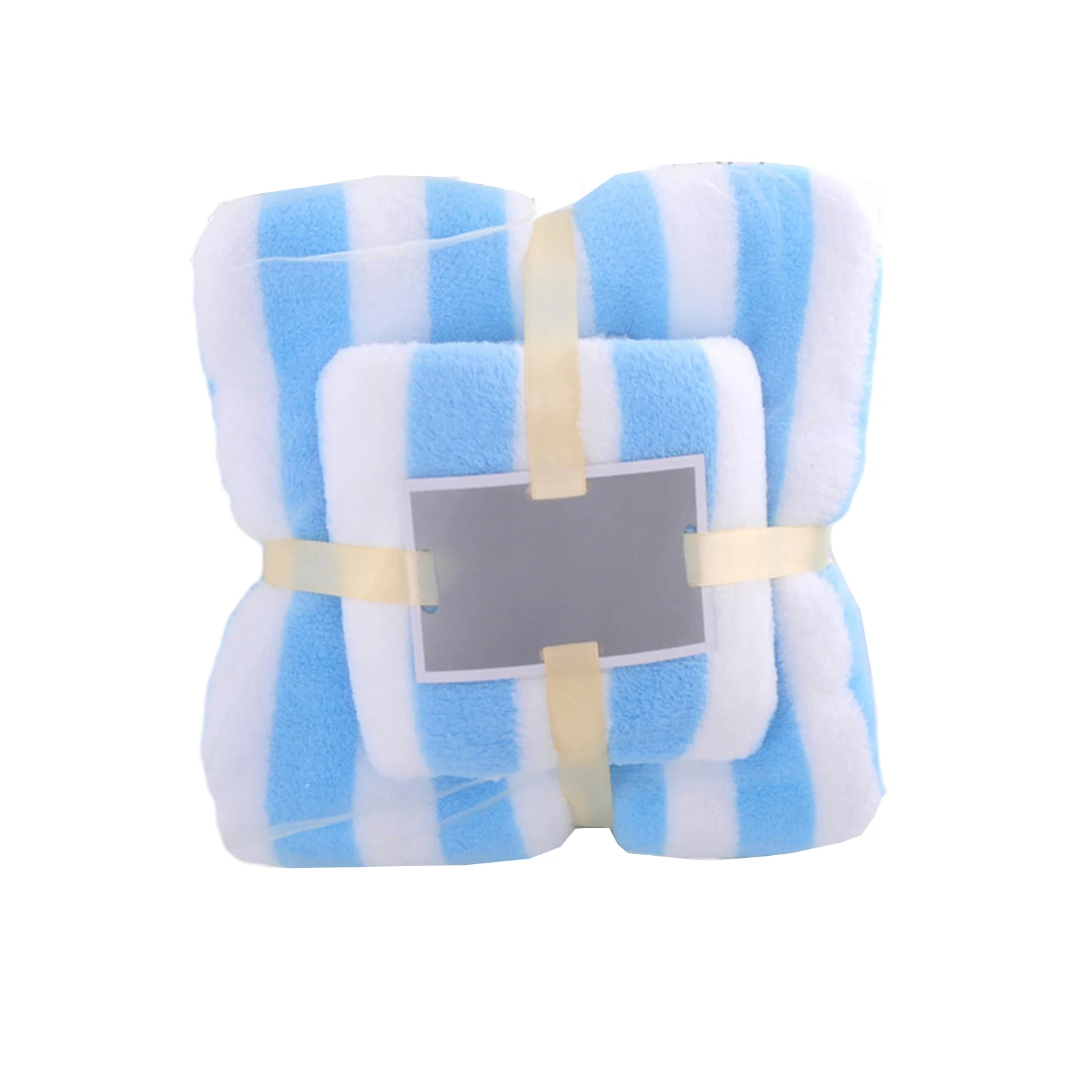 Soft and Lightweight Towel Set Coral Fleece Bath Towels for Home Spa Gym and Travel Use 2 Piece Collection for Daily Comfort