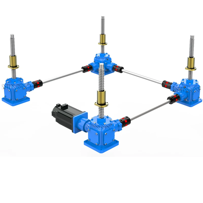 Skrzynia biegów z podnośnikiem gniazdo śruby ślimakowego podnośnik ślimakowy gniazdo śruby serwo z napędem harmonicznym