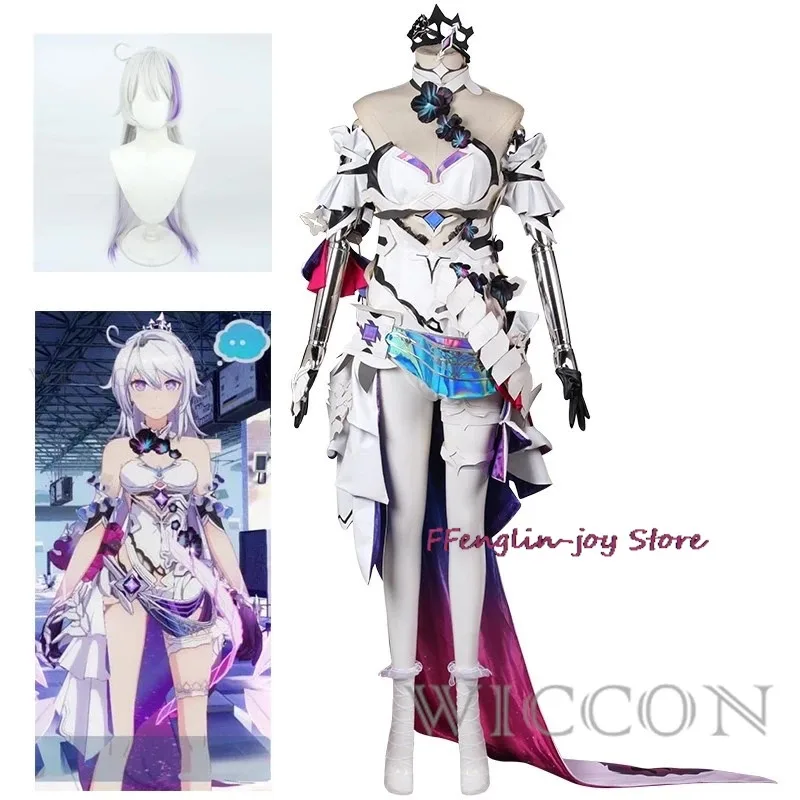 ss23Kiana Herrscher of Flamescion Game Honkai Impact 3rd Costume Kiana Kaslana Cosplay Wig