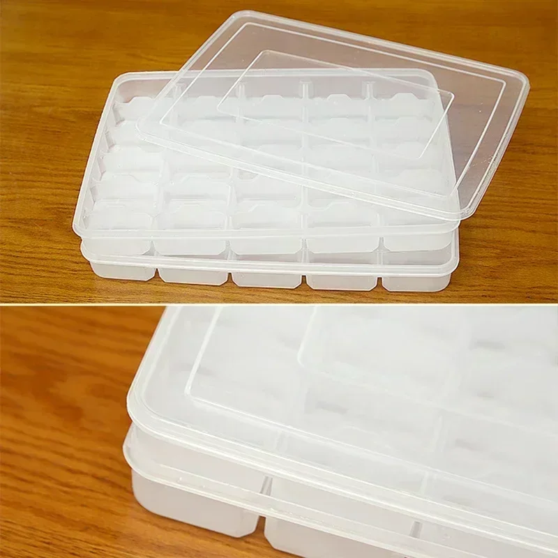 Refrigerator Quick Frozen Water Dumpling Storage Box Food Freezer Box Box Kitchen Accessories Preservation Sealed Box