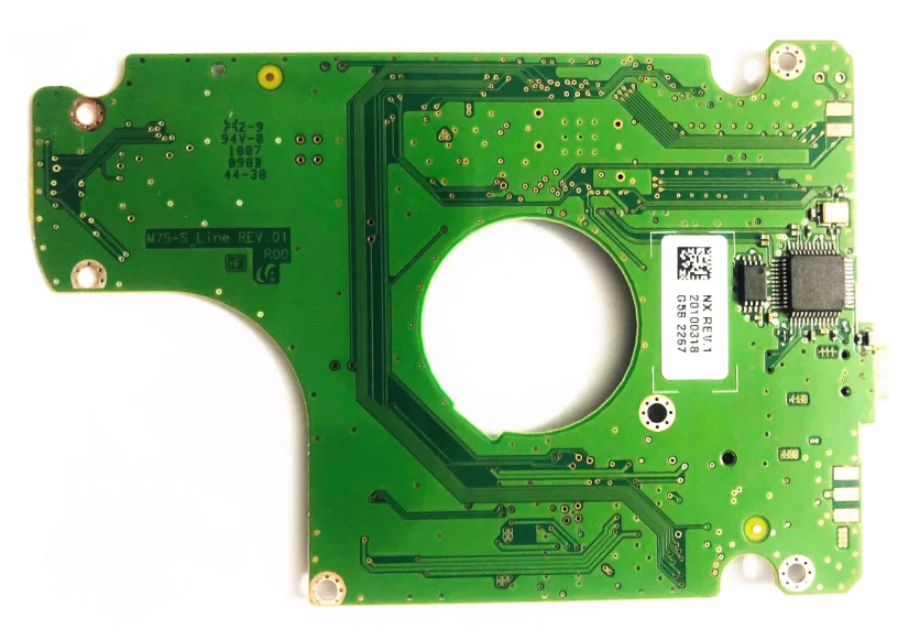 

Плата жесткого диска, номер BF41-00282A M7S-SLINE REV 01 R00 PCB