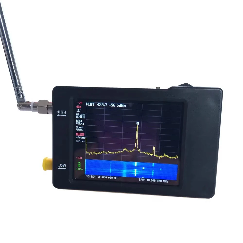 Radio spectrum analyzer 100KHz