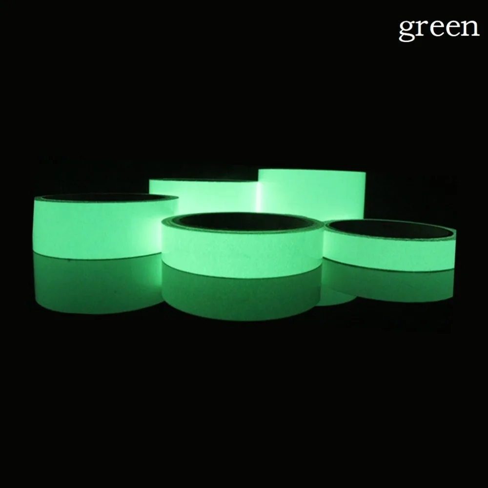 Luminous Tape 5 Meters Self-adhesive Glow Emergency Logo In The Dark Safety Stage Stickers Home Decor Party Supplies Decorative