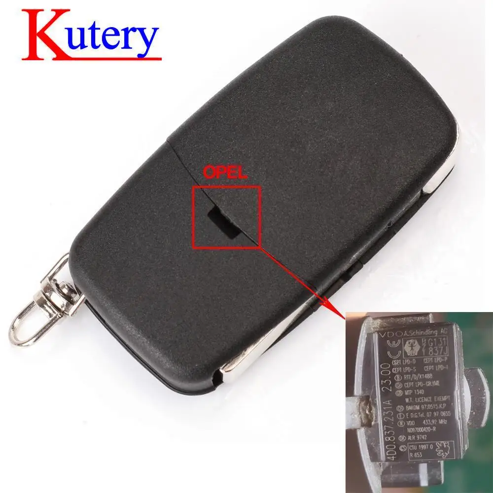 jingyuqin 315/433MHZ ID48 Chip 4D0837231A 4D0837231K 4D0837231E 4D0837231R Remote Control Car Key For AUDI A3 A4 A6 A8 B5 TT RS4