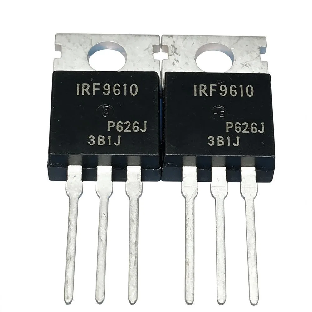 5PCS IRF9610 -200V -1.8A NCEP0807 KIA378R12PI 378R12PI 35V 3A FQP3N90 3.6A 900V IRF9533 15ETH06 15A 600V