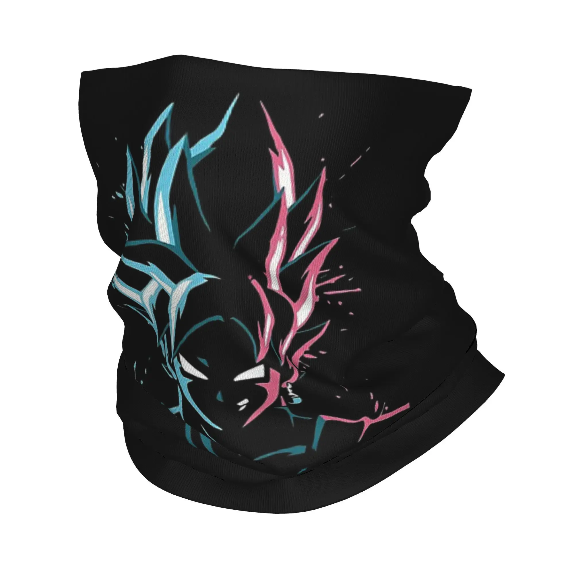 Vegito Bandana Ghetta per il collo Dragon Ball Z Goku Vegeta DBZ Maschera Sciarpa Maschera multifunzionale da corsa Unisex Adulto per tutte le stagioni