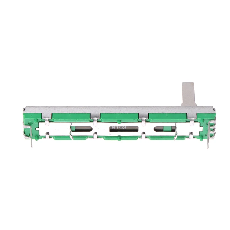 Volume Potentiometer Mixer, duplo B10K, deslizamento reto, módulo potenciômetro, 60mm, 1Pc, alta qualidade