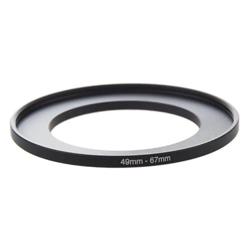 2X Camera Lens Filter Step Up Ring 49Mm-67Mm Adapter Black-Y41A