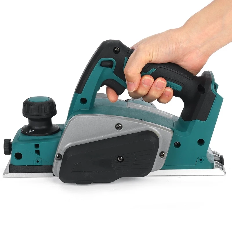 18V 15000rpm Rechargeable Electric Planer Cordless Hand Held Wood Cutting Woodworking Fit For Makita 18V Battery Power Tool