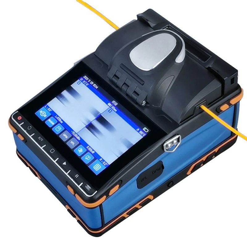 

TS-H6 Automatic Trunk Fiber Melting Machine Single Multimode Optical Cable Hot Melting Machine FTTH Optical Fiber Welding