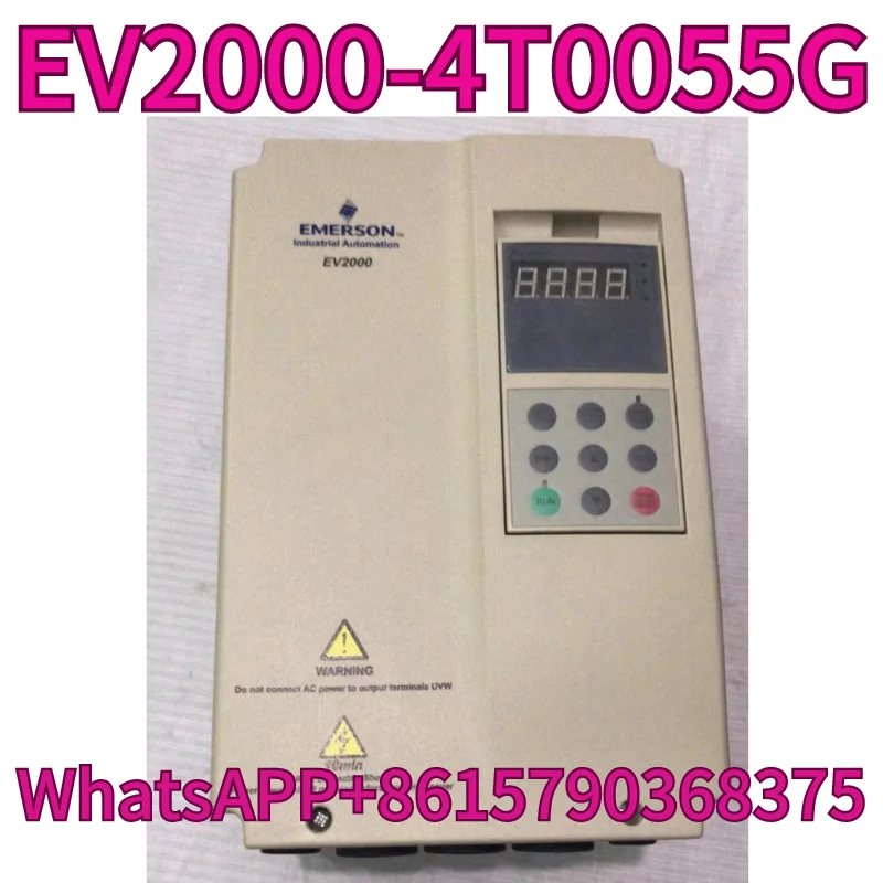 

New EV2000-4T0055G/0075P frequency converter