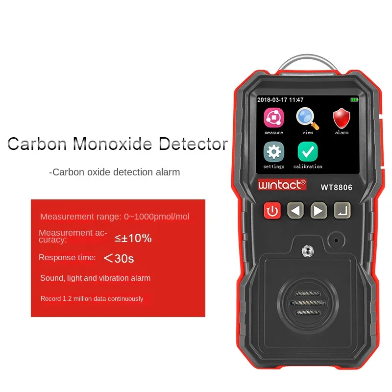 Wt8806 Carbon Monoxide Gas Detection-Warning Device Carbon Monoxide