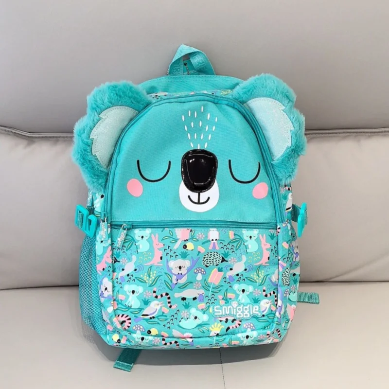 Smiggle Schoolbag Children's Stationery Student Pen Case Backpack 8-color Ballpoint Pen Meal Bag Student Gift Christmas Gift