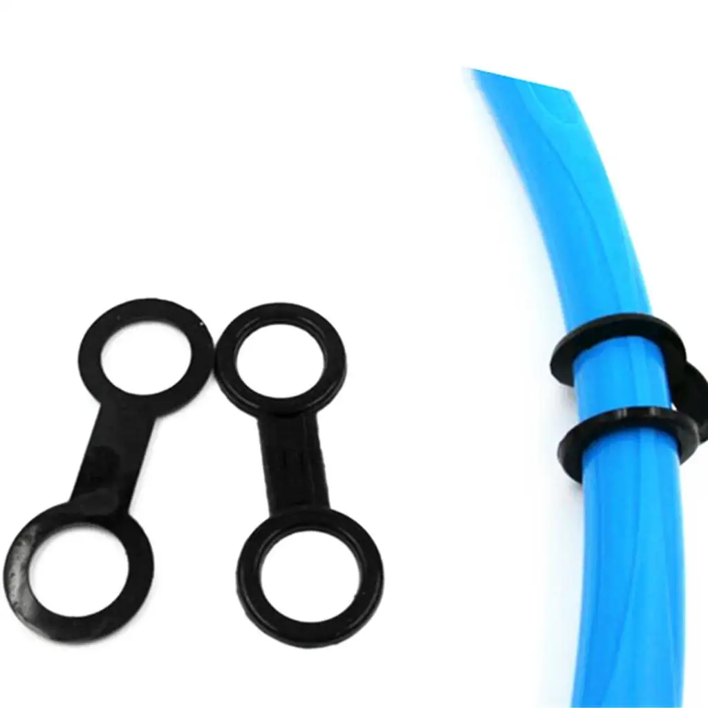 5 peças mergulho mergulho snorkel silicone máscara keeper e plástico destacável clipe titular equipamento