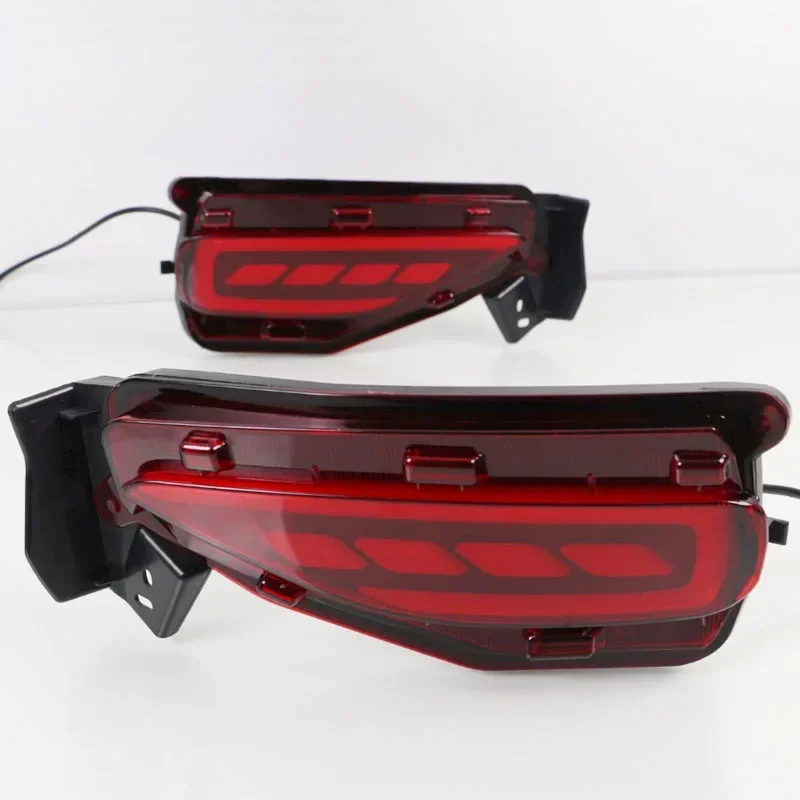 

Светодиодные задние противотуманные фары 12В для Toyota Fortuner 2015-2017: стоп-сигнал, указатель поворота, фонарь заднего хода, отражатель, задний фонарь