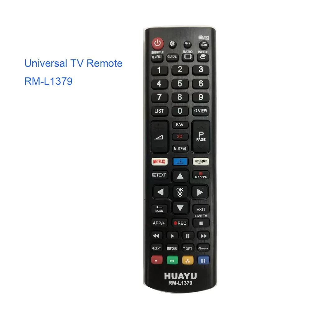 Universal RM-L1379 Smart TV Remote Control All in One AKB74915346 15360 6710V00138L MKJ32022805 Compatible with Various Brands