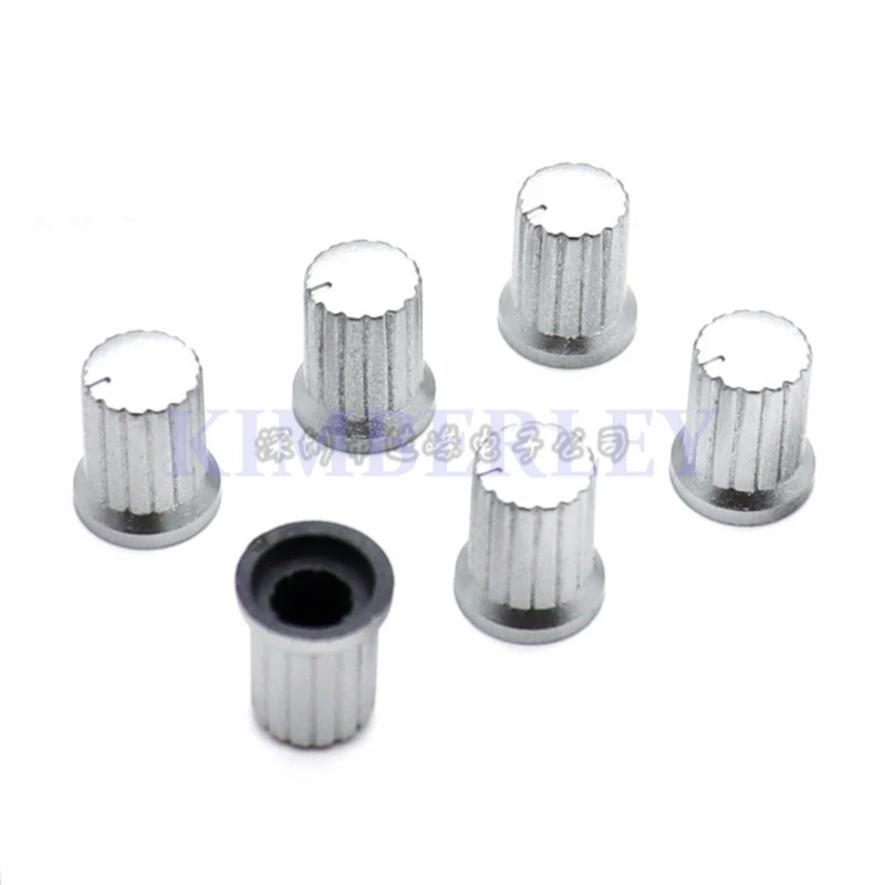 10 Piece 11.5×14MM Plastic Sandblasting Knob Cap Potentiometer Knob Cap Code Switch Knob Cap Plum Shaft