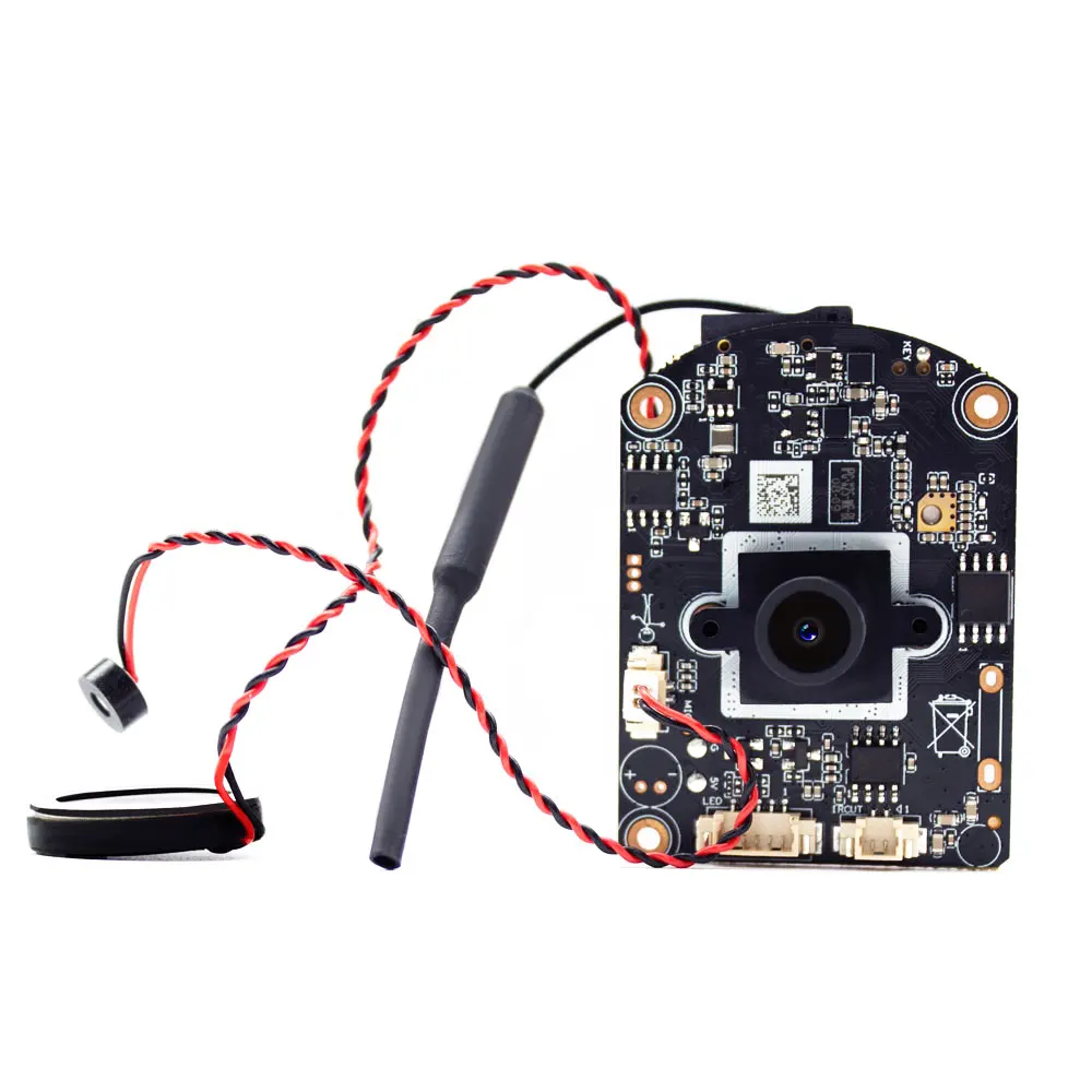 WGWK HD 4MP Mini WIFI Camera Module USB Wireless Security Surveillance IP Camera 25Fps Bluetooth Webcam Board with Microphone