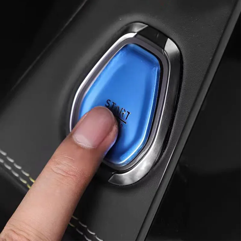 

Car Start button decorative sticker For Lynk Co 01 05 06 2021-2024 One Click Start Ignition Button Decorative Sticker Cover