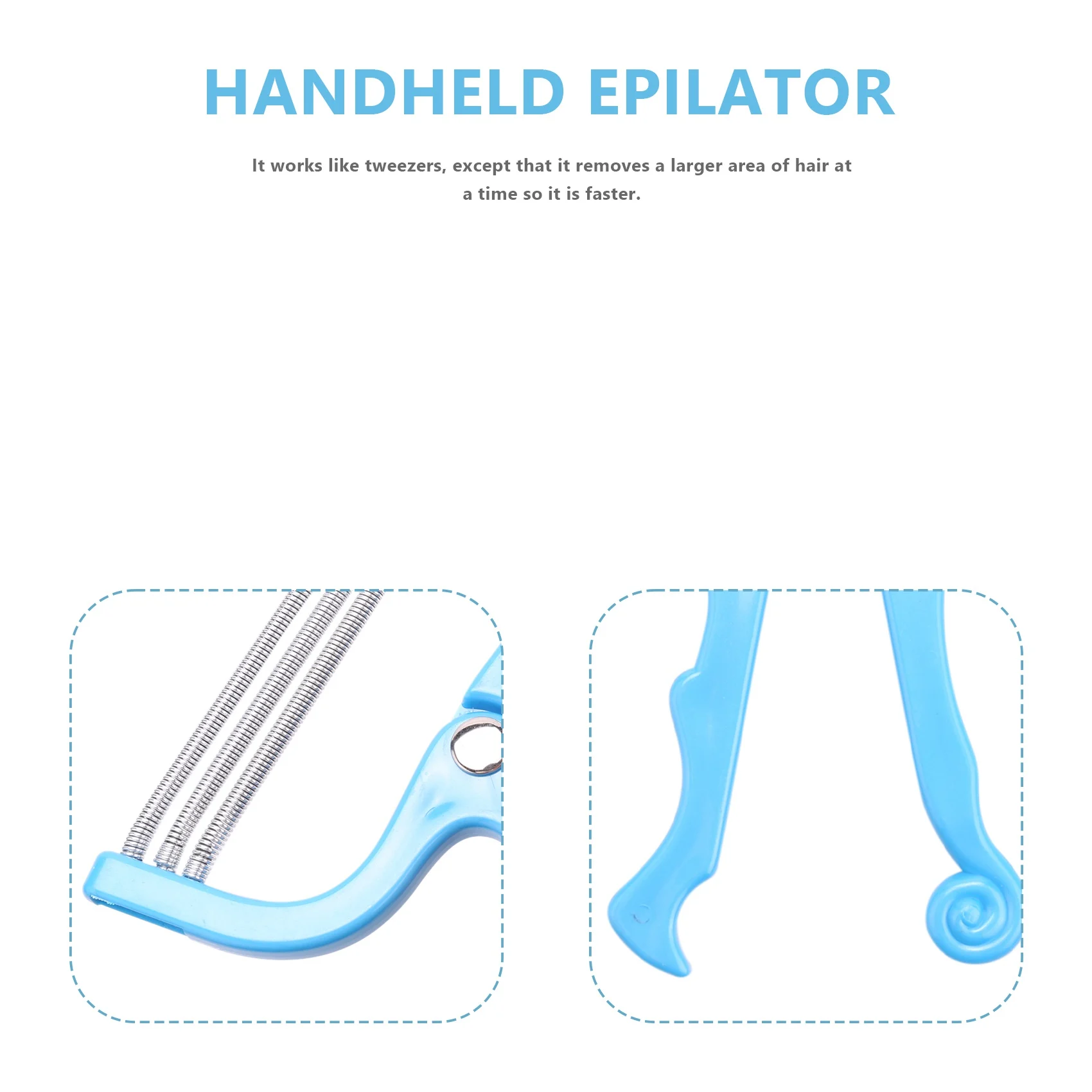 Handheld Facial Hair Removal Threading Beauty Epilator Tool