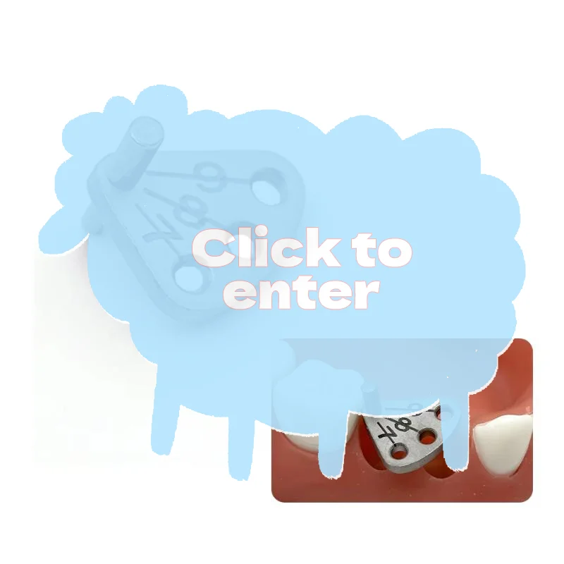 

Зубной имплантат, параллельный штифтовый калибр, медицинский локатор из нержавеющей стали, руководство по установке зубного имплантата, линейка для поиска