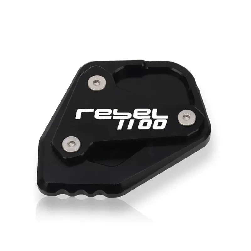Motorcycle CNC Kickstand Foot Side Stand Extension Pad Support Plate Enlarge Stand For HONDA REBEL CMX1100  rebel1100  2020-202 view 2