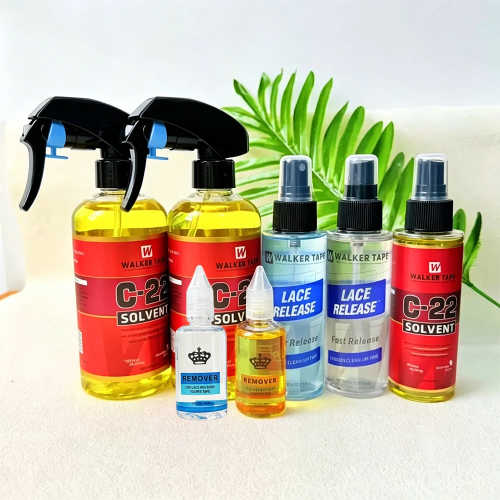 Fast Acting Lace Wig Glue Remover Spray, Gentle Scalp-Safe Adhesive Dissolver for Hair Systems, Toupees & Hair Extensions