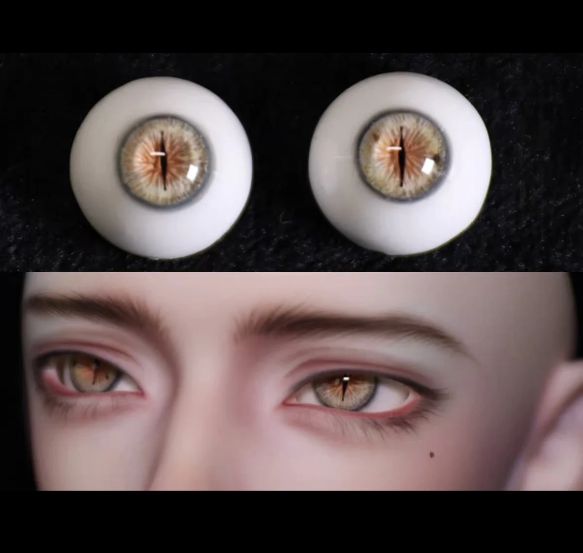 Occhi per la bambola BJD Safe Eyeball Nuovo stile Beast Eyes Accessori per bambole Spedizione gratuita