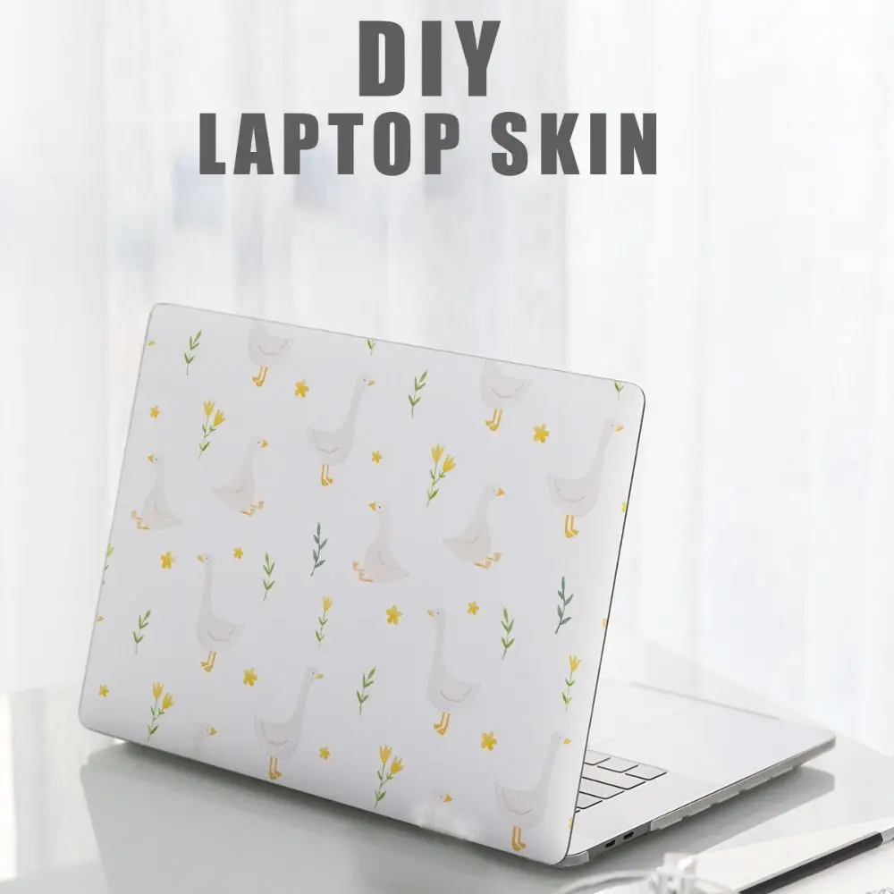 DIY 15inch Laptop Stickers Skins Cute Cat A+C Side Notebook Computer Cover Skin for Macbook /HP / Dell / Lenovo / Acer / ASUS
