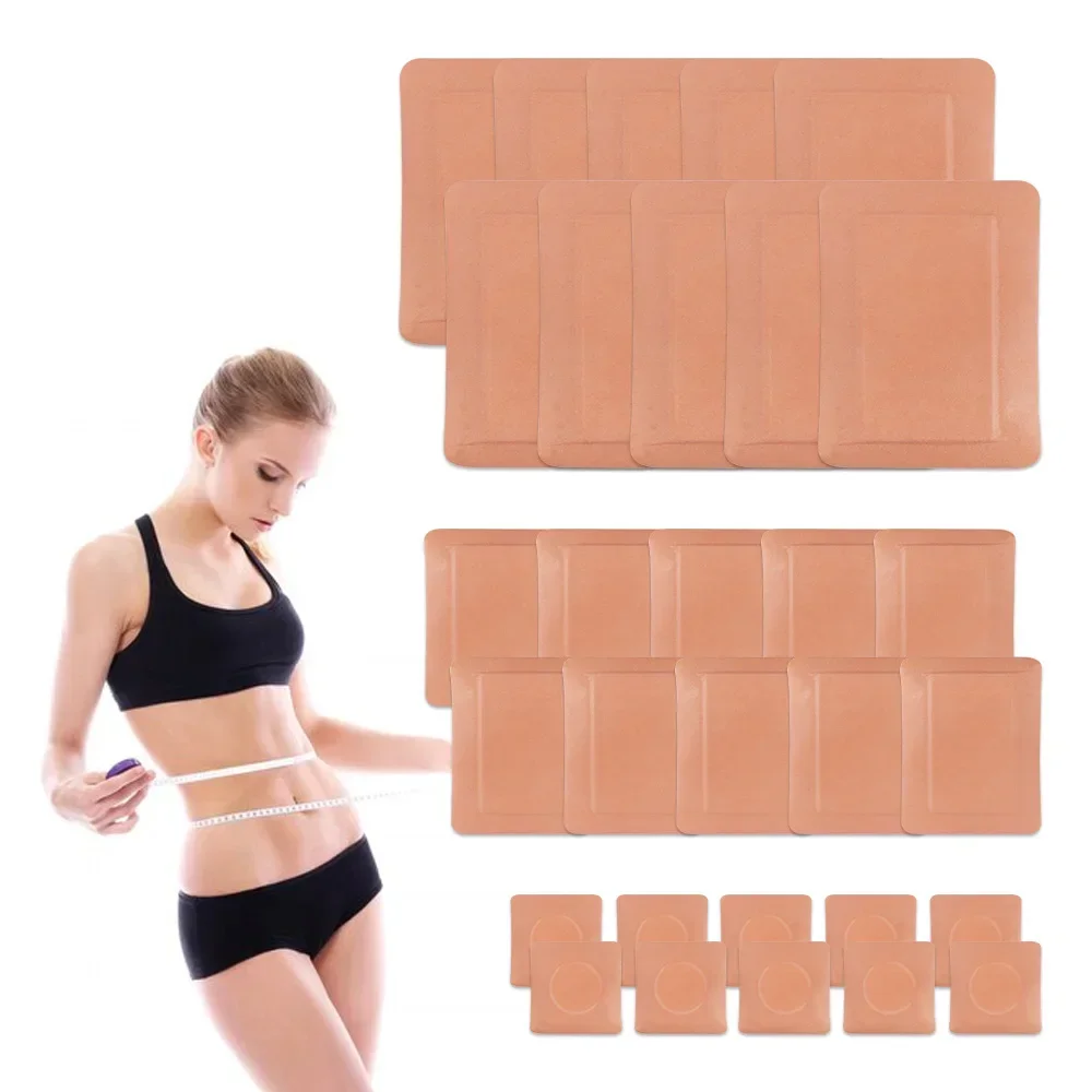 Self-Adhesive Castor Oil Pack Pad, Organic Castor Oil Pack for Waist, Back, Neck, Breast, Knee , Disposable Castor Oil Wrap