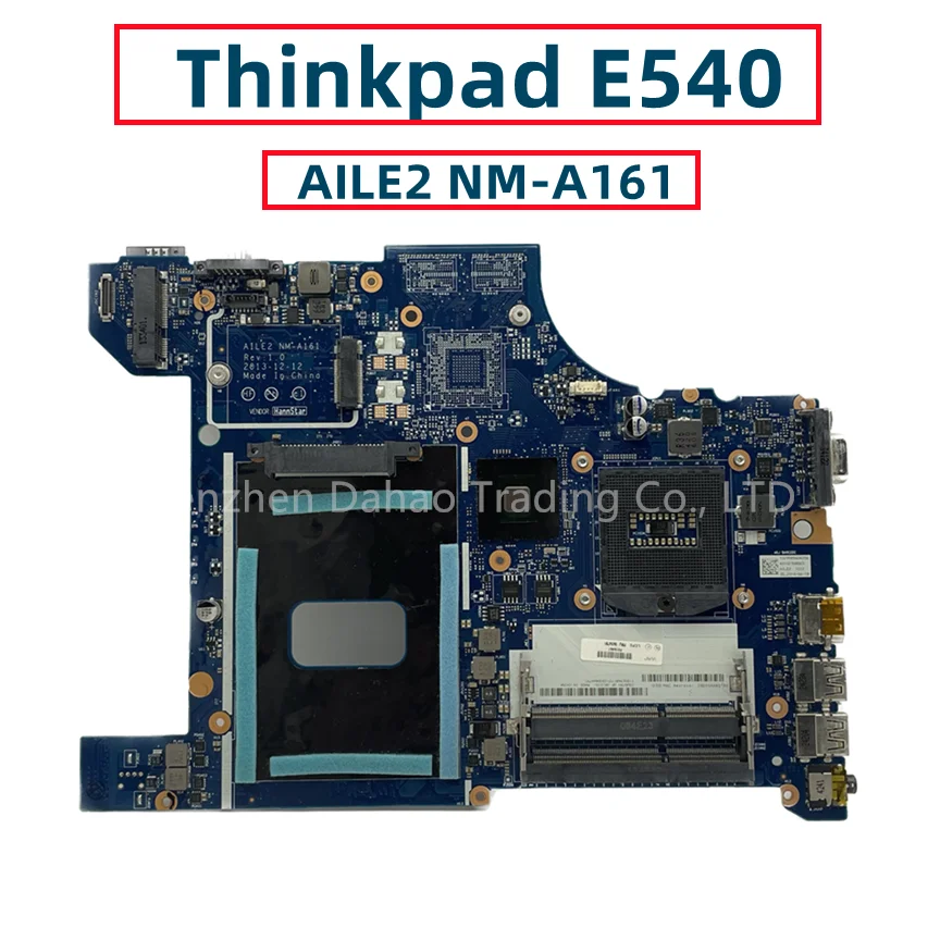 

AILE2 NM-A161 For Lenovo ThinkPad E540 Laptop Motherboard DDR3 HM86 FRU: 04X4937 04X4782 04X4781 04X4938