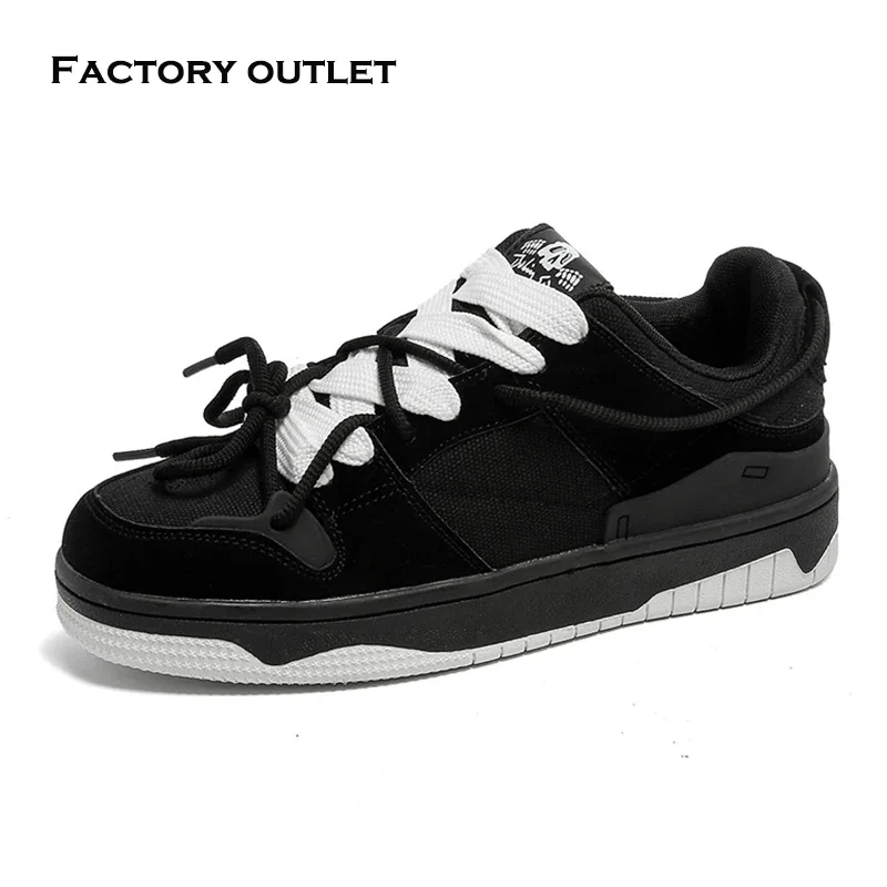 Sneakers Men Platform Vulcanized Shoes Thick Sole Casual Shoes Trend Chunky Sneakers Women Walking Shoes XB23