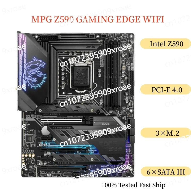 

Для MPG Z590 GAMING материнская плата с WIFI 128GB LGA 1200 DDR4 ATX материнская плата 100% протестирована