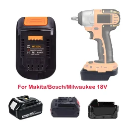 Battery Adapter MT20DL MIL18DL BS18DL for Makita/Bosch/Milwaukee 18V Li-ion Battery Convert to For Dewlt 18V 20V Power Tools