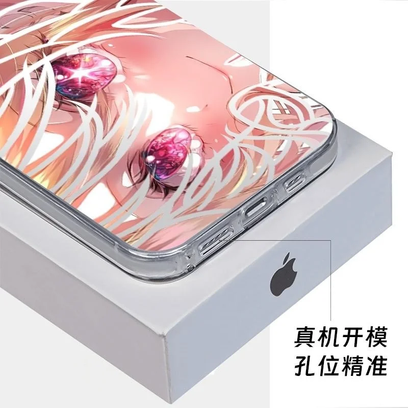 Anime Hoshino Rubii Idol Girl Phone Case for iPhone 11 12 13 14 15 16 17 Pro Max Plus Air MINI Oshi no Ko Hoshino Ai Back Cover