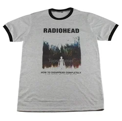 Radiohead Rock Band How To Disappear Completely Gv608 Men Ringer T-Shirt M L Xl