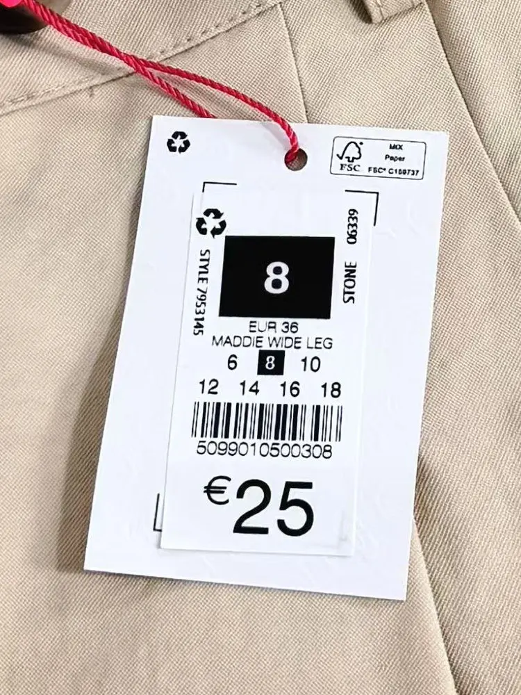 하이웨이스트 와이드 레그 팬츠 캐주얼 루즈핏 스트레이트 컷 여름 여성용 가볍고 신축성 있는 바지