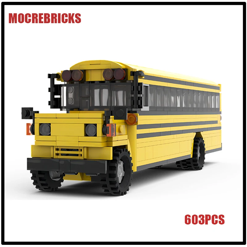 

City Transportation Passenger Cars C60 Bus MOC Building Blocks Technology Model Children's Bricks Toys Xmas Gifts Sets