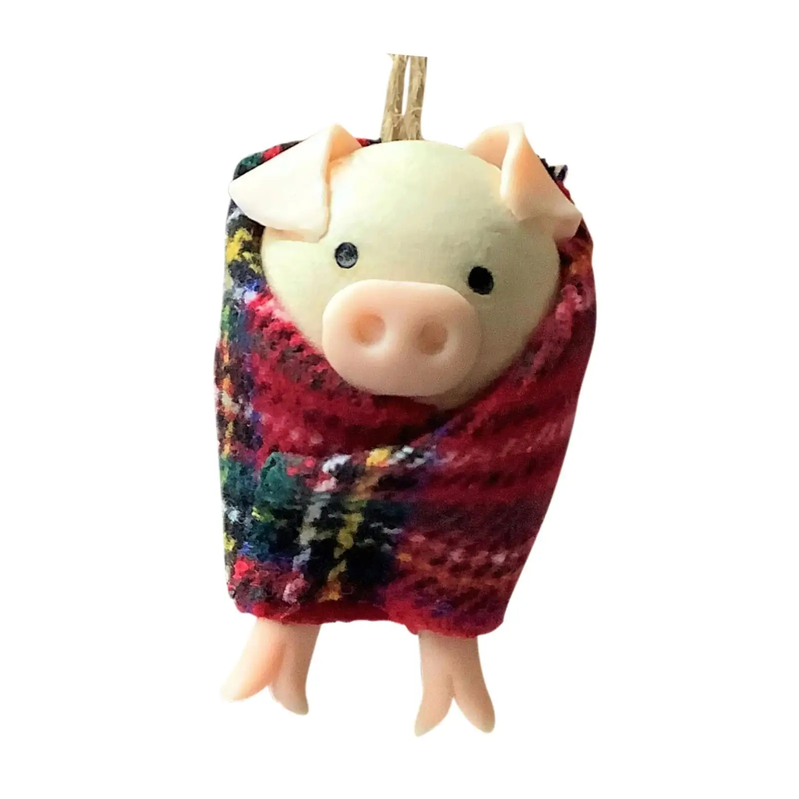 Pig Christmas Ornament Christmas Party Food Hamper for Christmas Holiday