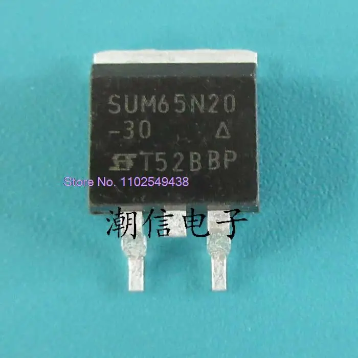 10PCS/LOT  SUM65N20-30  TO-263