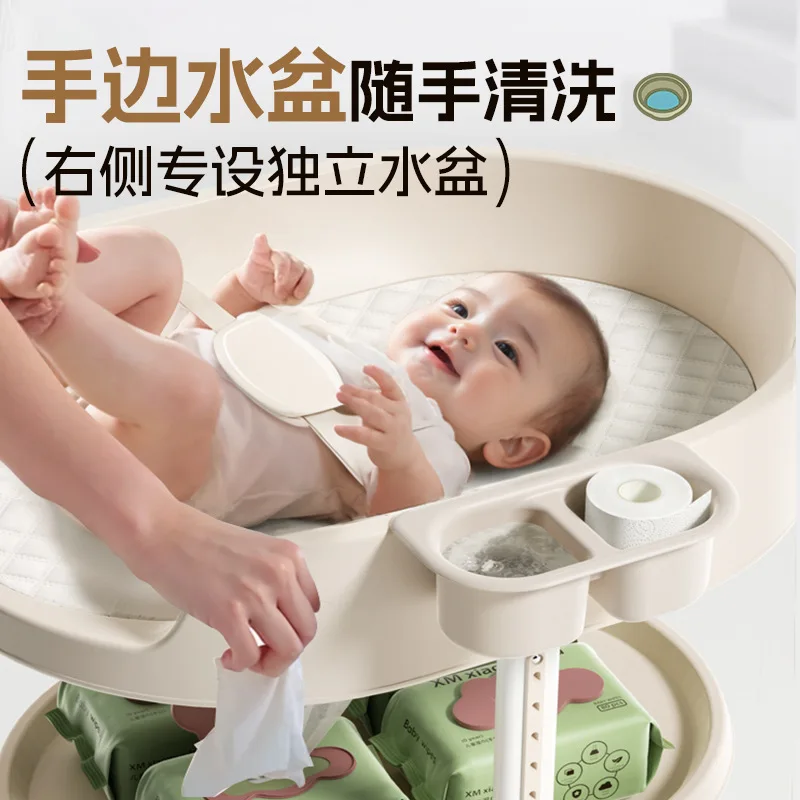 Portaoggetti da bagno mobile per neonati