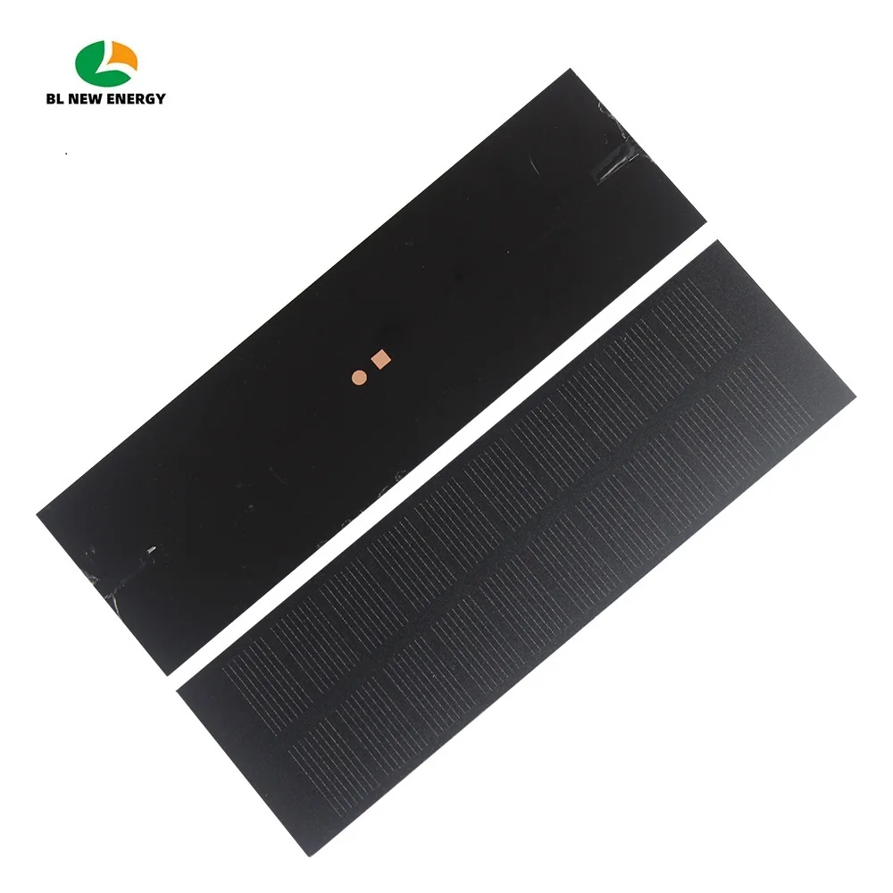 

Hot 1W 5V Mini PET Solar Panels 200mA Solar Cells for DIY Solar Light Solar Charger Mono Solar Plate 148*45MM 2PCS