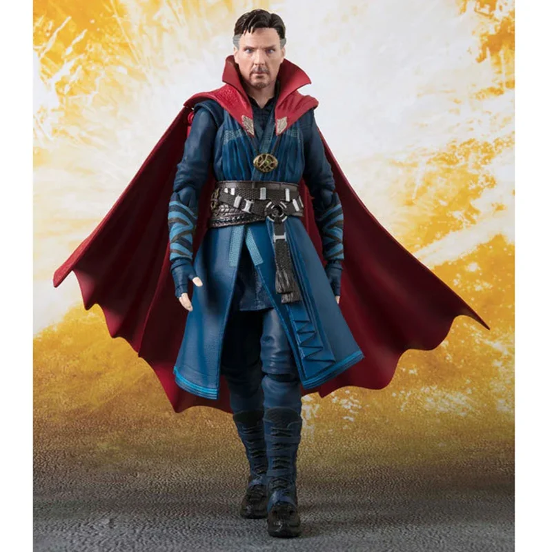 SHF Infinity War Dr Strange Action Figure PVC Desktop Model Ornaments Toys Room decoration Collection Children Birthday Gifts