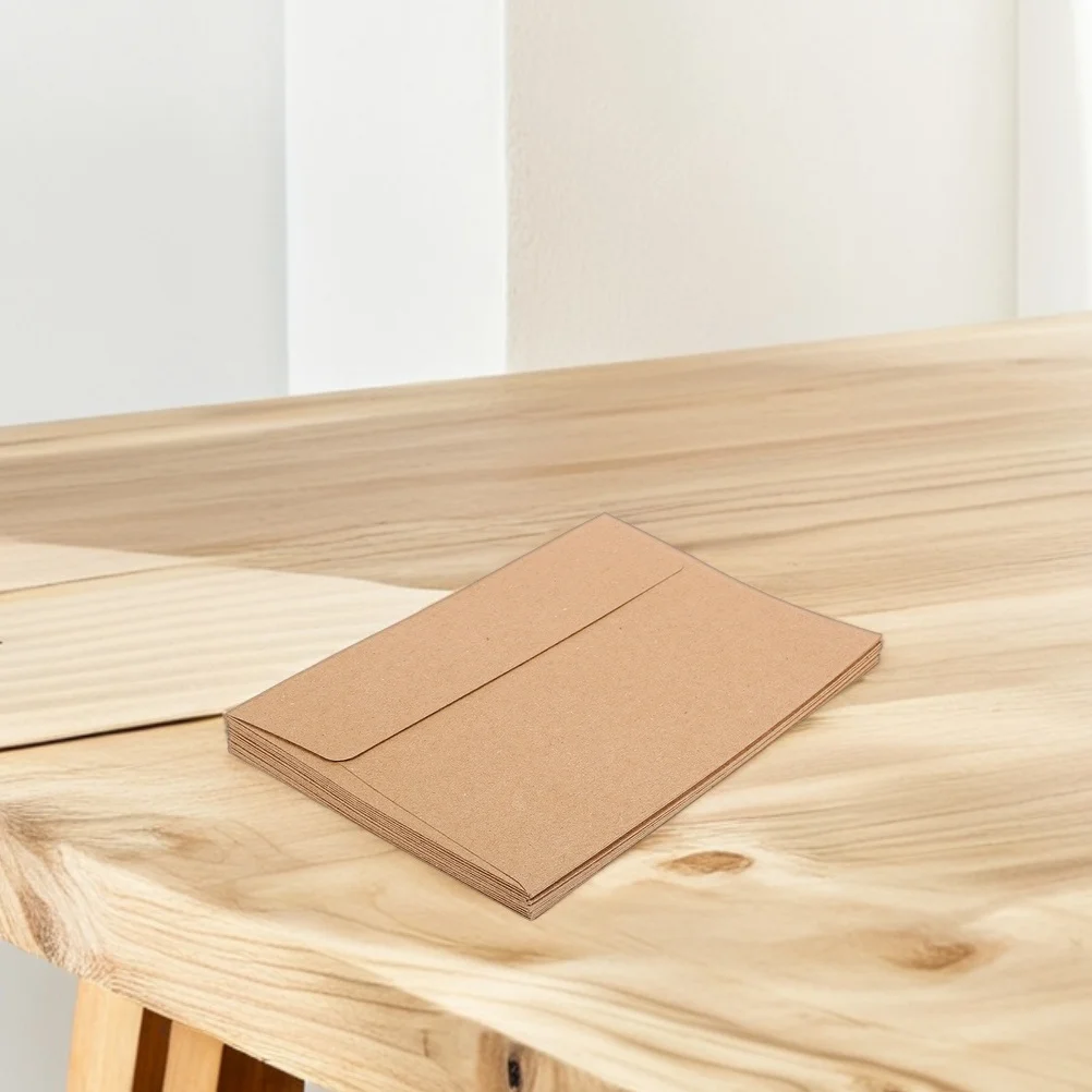 60Pcs Paper Envelopes Self Seal Wedding Invitations Letter Size Storage Pouches for Party Cards Business Envelope