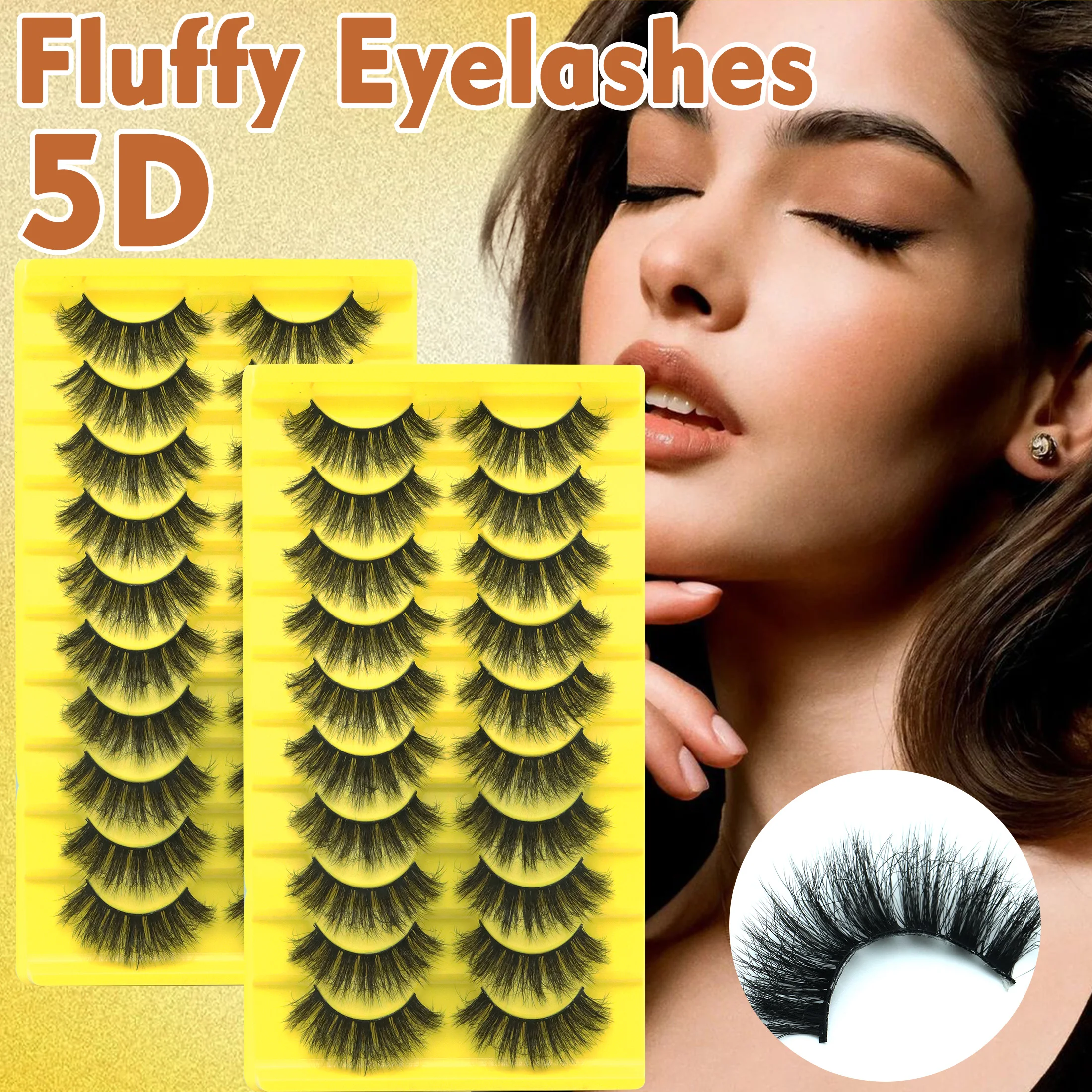 10 Pairs 5D Fake La…